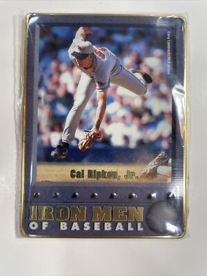IRON MEN CAL RIPKEN JR. LOU GEHRIG Metallic Impressions