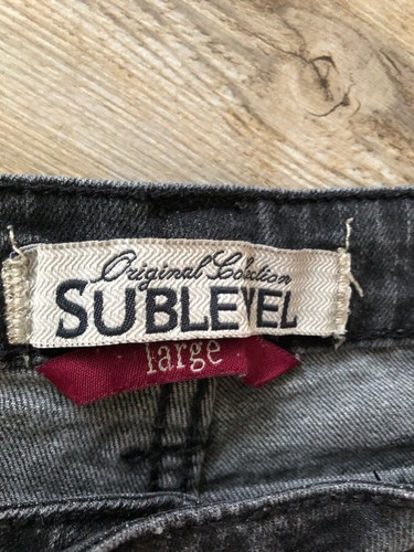 ,,SUBLEVEL“ Boyfriend Jeanshose.Gr.40. Schwarz/Used/Risse. Maße!!! - Bild 10 von 12
