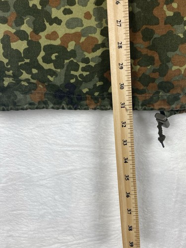 German Army Flecka Flecktarn Camo Parka Field Jacket Military Issued Gr.5/XL VTG - Picture 8 of 10