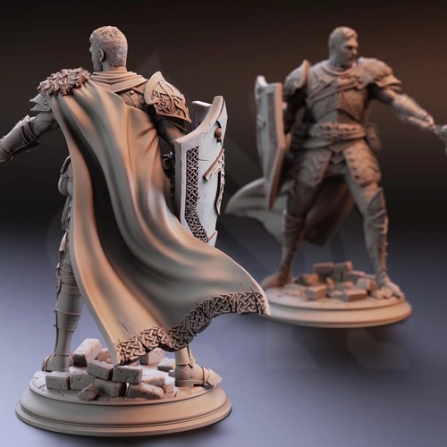 Lizarin Paladin of Renmaeth - Adventure Continues - DM Stash - Wargaming D&D DnD - Picture 3 of 3
