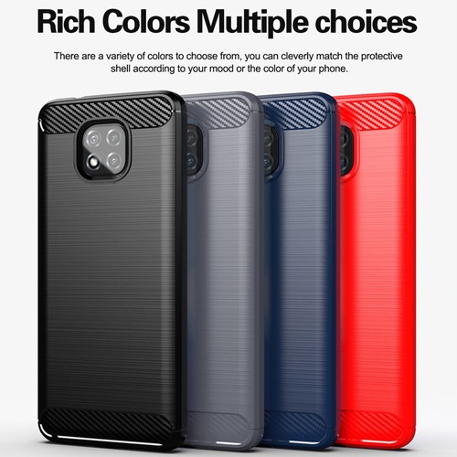 Für Motorola Moto G Power 2021 Kohlefaser Muster Silikon Soft Case Backcover - Bild 9 von 15