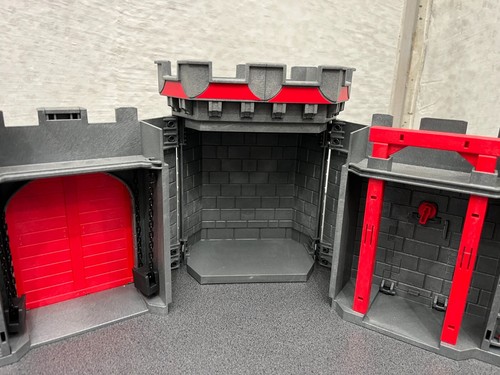 Playmobil Wolf Knights Take Along Medieval Castle Foldable With Knight Figure - Picture 5 of 14
