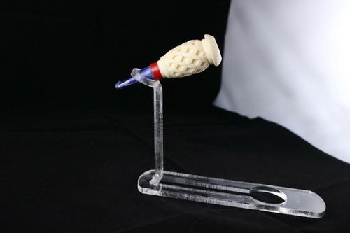 Lattice Cigarette Holder, The Best Block Meerschaum, Unsmoked Meerschaum - Picture 9 of 9