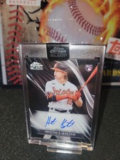 2024 Topps Chrome Black RC Auto Heston Kjerstad #CBA-HKJ Baltimore Orioles
