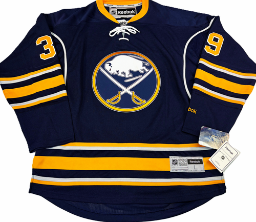 NWT-LARGE DOMINIK HASEK BUFFALO SABRES HOME NHL LICENSED REEBOK HOCKEY JERSEY - Picture 2 of 6