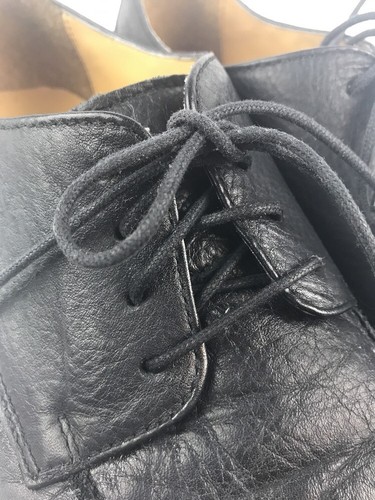 Men's Cole Haan Sz 9M Lace Up Business Casual Dress Shoes Black Soft Leather - Picture 8 of 9