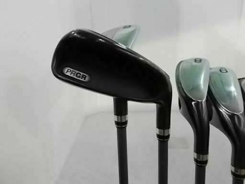 PRGR EGG POWER CAVITY 6PC EGG R-FLEX IRONS SET GOLF 10287 - Picture 2 of 3