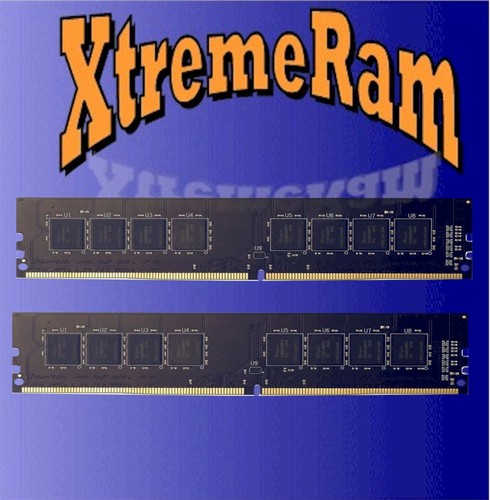 32GB Kit 2x 16GB PC4-17000 DDR4 2133MHz 288-pins DESKTOP Memory Non ECC 2133 RAM - Picture 1 of 2