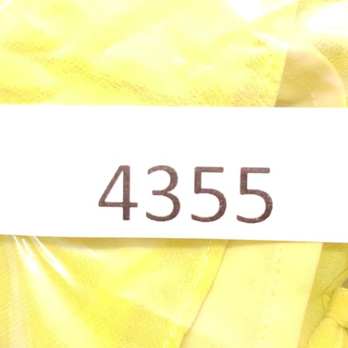 Broadway & Broome 100% Silk Dress Womens 2 Summer Yellow Pleats Sheer Sleeveless - Picture 13 of 13