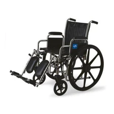 Excel 2000 Extra Wide Wheelchair, 20", Elevating Legs
