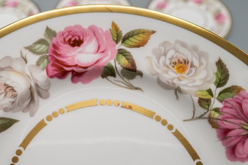 Royal Worcester Royal Garden Bread Plates 6 1/8" - Set of 9 - FREE USA SHIPPING - Picture 9 of 11