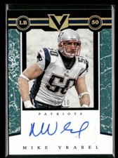 2017 Panini Vertex #AA-MV Mike Vrabel Apogee Autographs Marble #/10