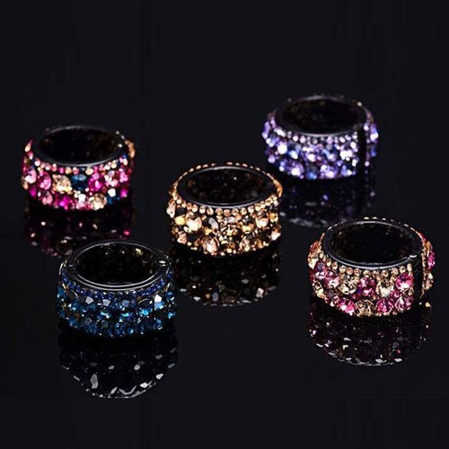 Rhinestone Hair Claws Shiny Crystal Hair Accessories Ponytail Bun Headband *US - Picture 5 of 17