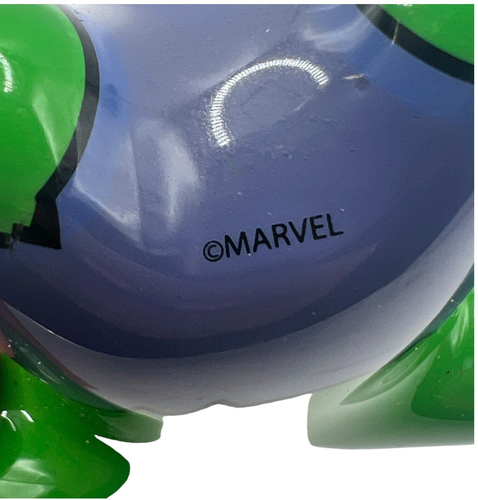 Marvel Decoupage Ornaments Incredible Hulk Thor Lot of 2 Christmas Collectibles - Picture 8 of 16