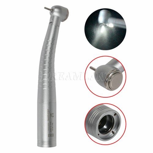 10 Dental High Speed Fiber Optic LED Turbine Handpiece fit Kavo Quick Coupler 6H - Picture 10 of 10