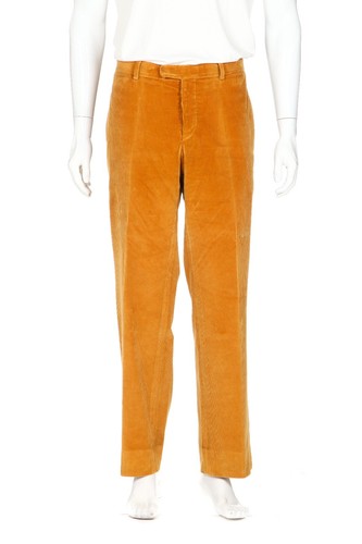 PRINGLE OF SCOTLAND Men's Corduroy Pants 36 Mustar