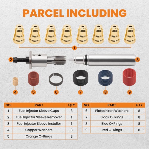 Fuel Injector Sleeves Remover Installer Tool for Ford F250 E350 7.3L 1994-2003 - Bild 4 von 12
