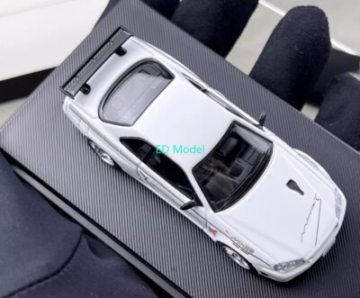 Mine's BNR34 SKYLINE GT-R 1999 ホワイト 1/64 1/64 Aoshima Option Nissan MINE'S BNR34 SKYLINE GT-R R34