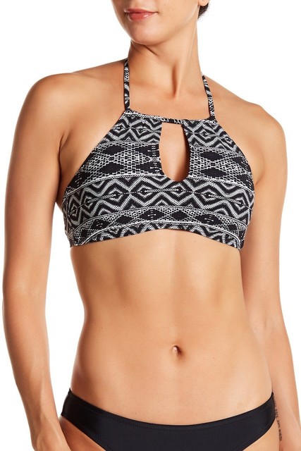 white high neck bra