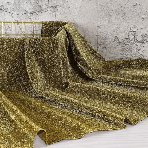 1 Yard Sparkly Glitter Stretch Moonlight Fabrics Dress Bridal Costume Backdrops - Picture 18 of 40