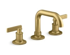 Kohler Castia K-35908-4-2MB Widespread Bathroom Sink Faucet Drain Moderne Brass