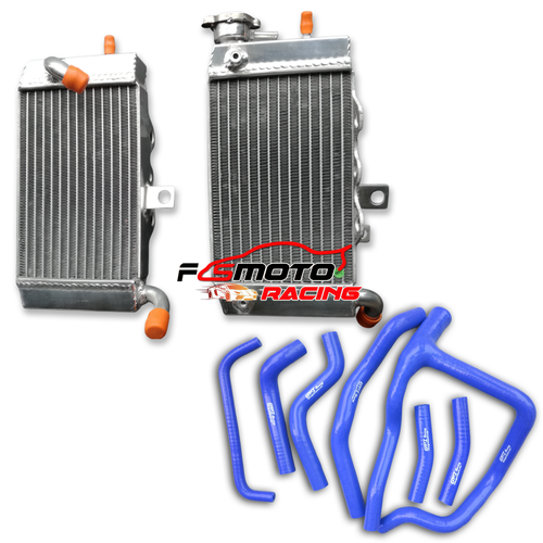 Radiator+BLACK Hose For Honda XRV 750 Africa Twin RD04 RD07 V-twin 1990-2003 - Bild 2 von 6