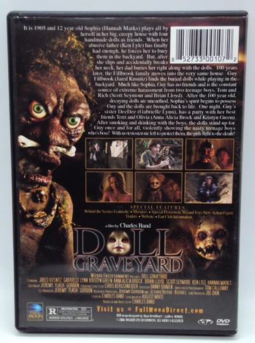Charles Band's DOLL GRAVEYARD DVD Dead Girl Possesses Dolls to Help Bullied Boy - Bild 2 von 3