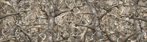 Obliteration CAMO DECAL WRAP VINYL 52"x15" TRUCK PRINT REAL CAMOUFLAGE - Picture 2 of 4