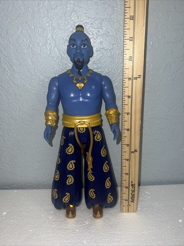 Disneys Hasbro Aladdin Sining Genie Figur Will Smith 2018 funktioniert getestet - Bild 3 von 5