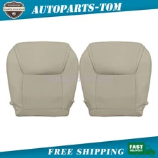For Lexus Lx570 2008-2015 Both Side Bottom Replacement Leather Seat Cover Tan