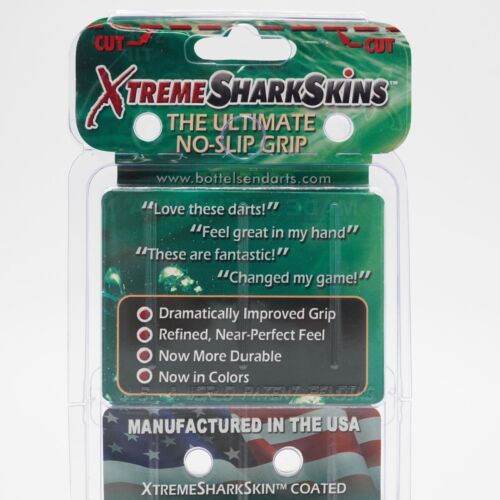 Bottelsen Ultragrip Xtreme Pieles de Tiburón 18g Punta Suave Dardos Azul/Negro - Imagen 7 de 7