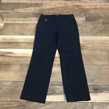 Lauren Ralph Lauren Blue Pants Trouser Straight Women Size 2P