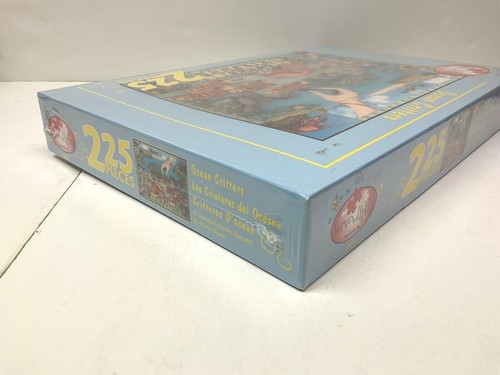 New ! 225 Piece Puzzle **Ocean Critters** 200 300 Octopus Lobster Moray Eel Fish - Picture 5 of 7