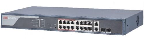 DS-3E0318P-E(B) Hikvision 16 Port Fast Ethernet Unmanaged POE Switch - Picture 3 of 6