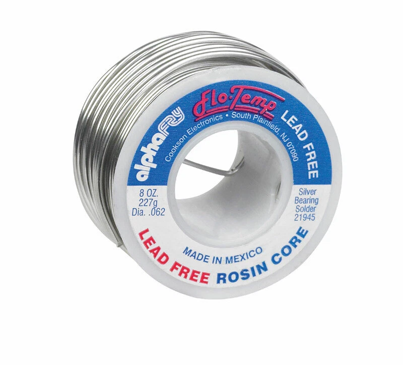 Silver bearing rosin core best sale solder