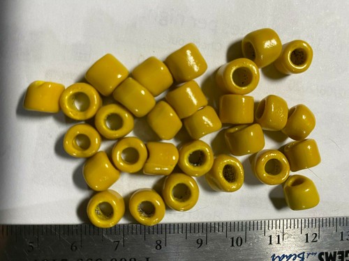 Large Hole Crow Beads and Roller Beads 9mm 7mm 5mm - Picture 26 of 96