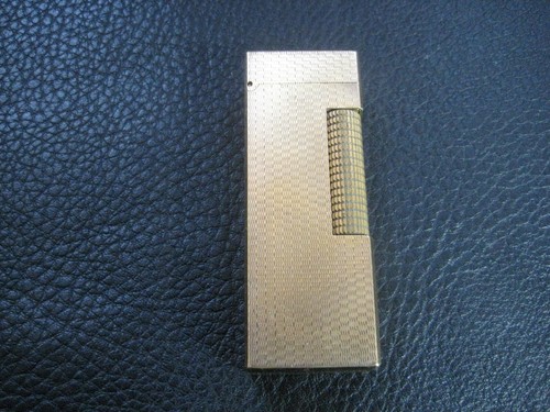 Dunhill Rollagas Feuerzeug Lighter Gold Full Set Überholt Garantie - Bild 2 von 13