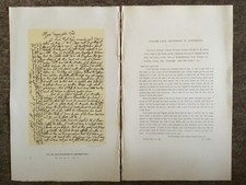 1640 WILLIAM LAUD, ARCHBISHOP OF CANTERBURY LETTER VINTAGE DOCUMENT (Over 126yo)