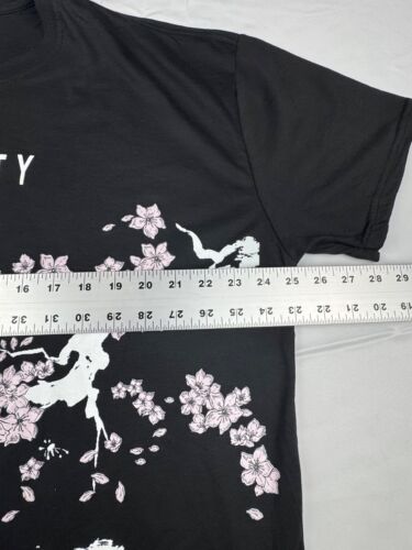 RGSTR Tokyo Japan Humanity T-shirt Size 2XL Black w/ Pink White S/S Osaka Kyoto - Picture 4 of 6