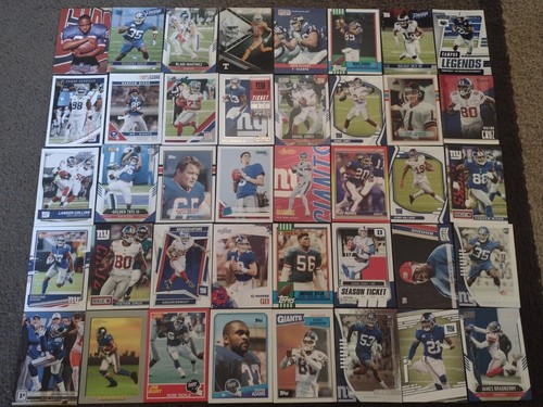 New York Giants - 75 football cards- Barkley, Jones RC, Taylor, Manning ++ - Picture 1 of 2