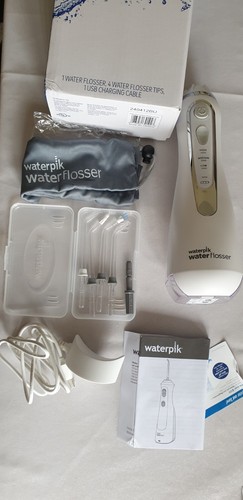 Waterpik Cordless Advanced 2.0 Water Flosser Bianco Funzioni LED 3 Impostazioni - Foto 2 di 8