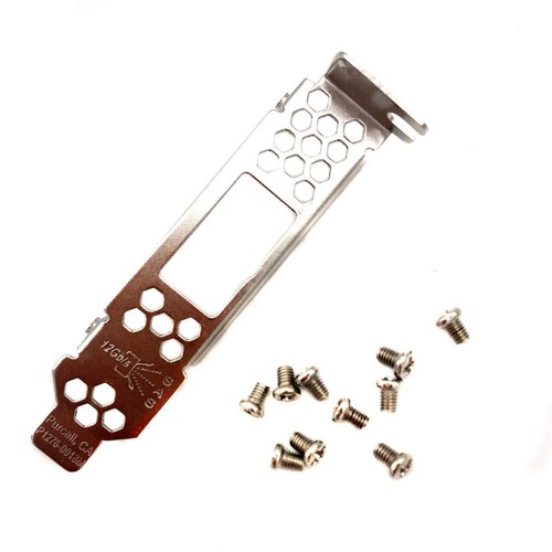 5pcs Generic Low Profile Brackets with Screws for DELL PERC H830 LSI SAS 9300-8e - Picture 2 of 4