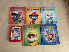 5 Nickelodeon PAW PATROL Story Reader With Me Reader Hardcover Books WORKS