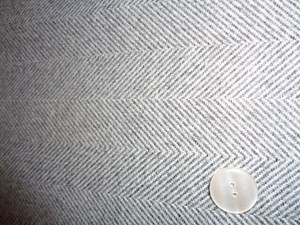 Isles Harris Charcoal Grey Herringbone Tweed Pencil Pleat Curtains