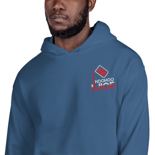 Embroided Logo Unisex Hoodie - Picture 10 of 13