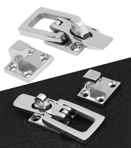 Marine 316 Stainless Steel Boat New Locker Latch Clamp Fastener Anti-Rattle 70MM - Picture 7 of 10