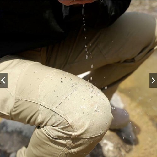 Mens Outdoor Multi-Pocket Casual Sports Pants Slim Special Forces Tactical Pants - Bild 6 von 15