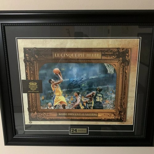 KOBE BRYANT AUTO LITHOGRAPHIE - 09-10 Court Kings - Le Cinque Più Belle - 24.10. - Bild 5 von 8