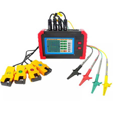 3 Phase Power Quality Analyzer Power Quality Meter with 4PCS Current Clamp 10A