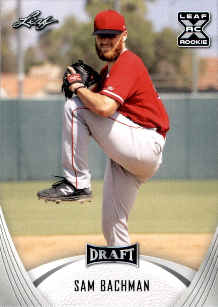 2021 Leaf Draft #47 Sam Bachman